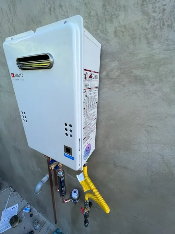 Tankless water heater installation for Klondike homes